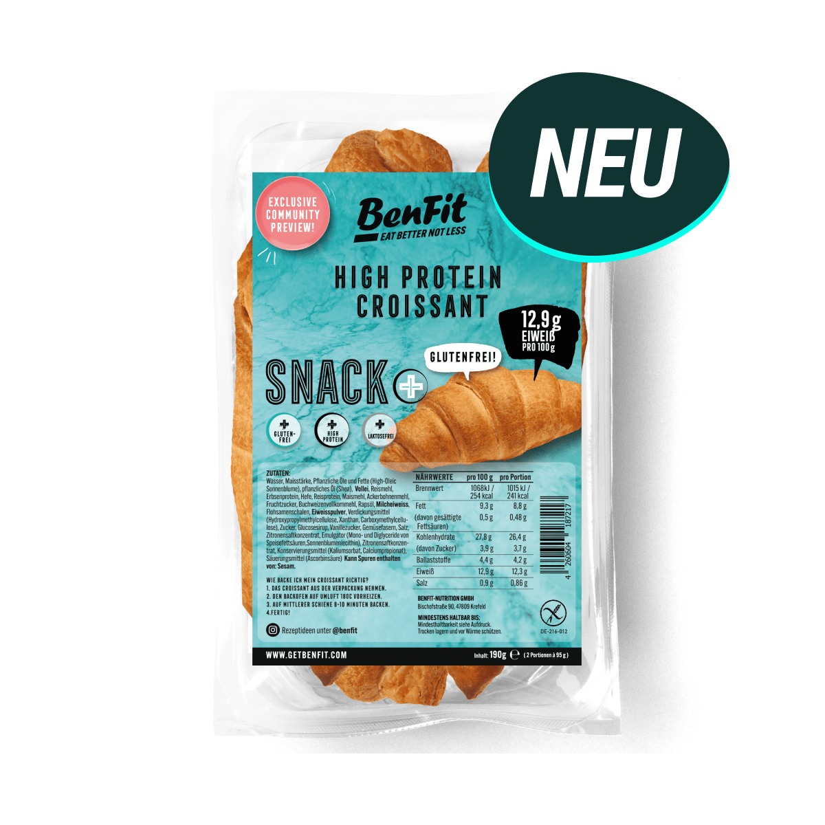 7 packs Protein Bagel Sésame (sans gluten)