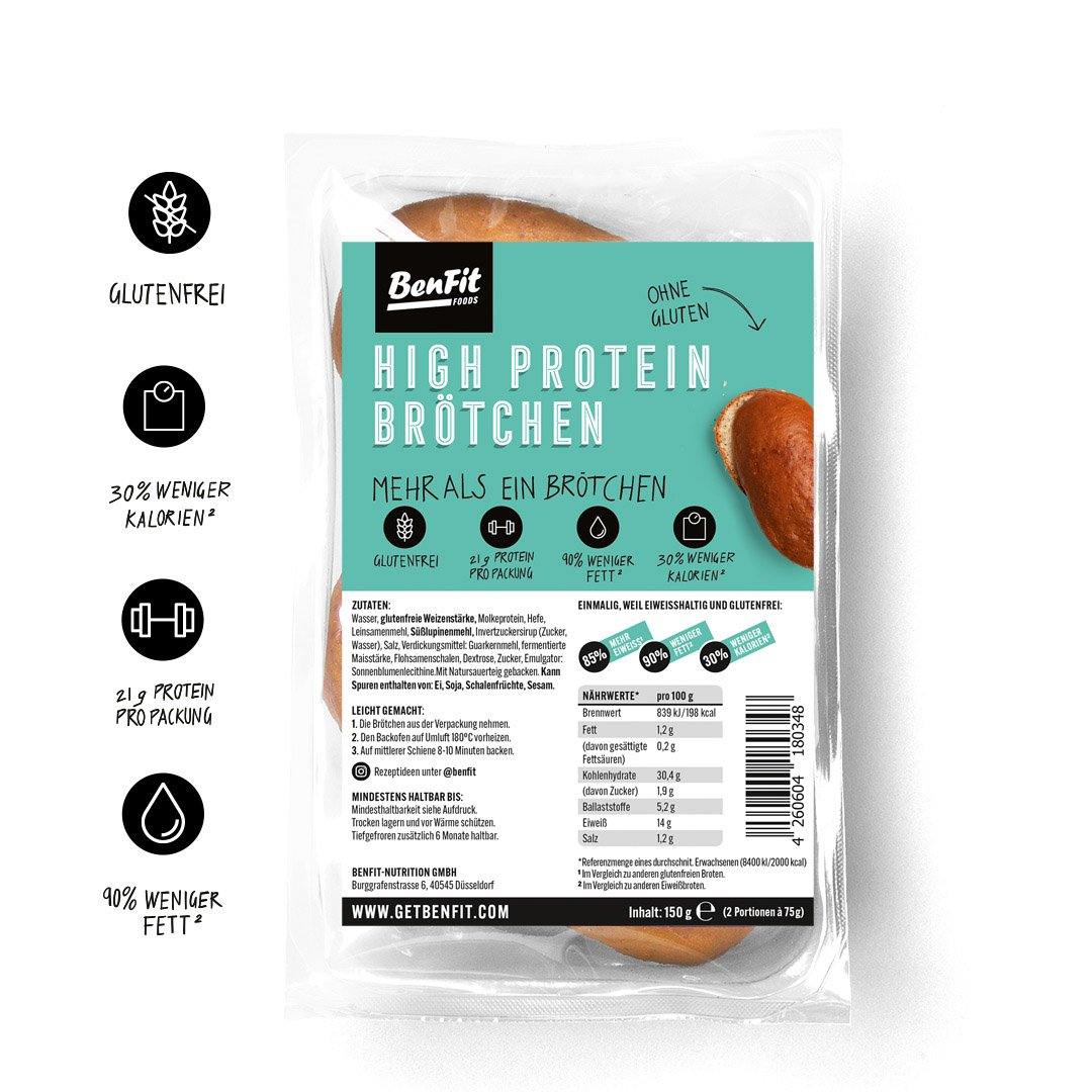 High Protein Test-Paket Brötchen (glutenfrei) - BenFit